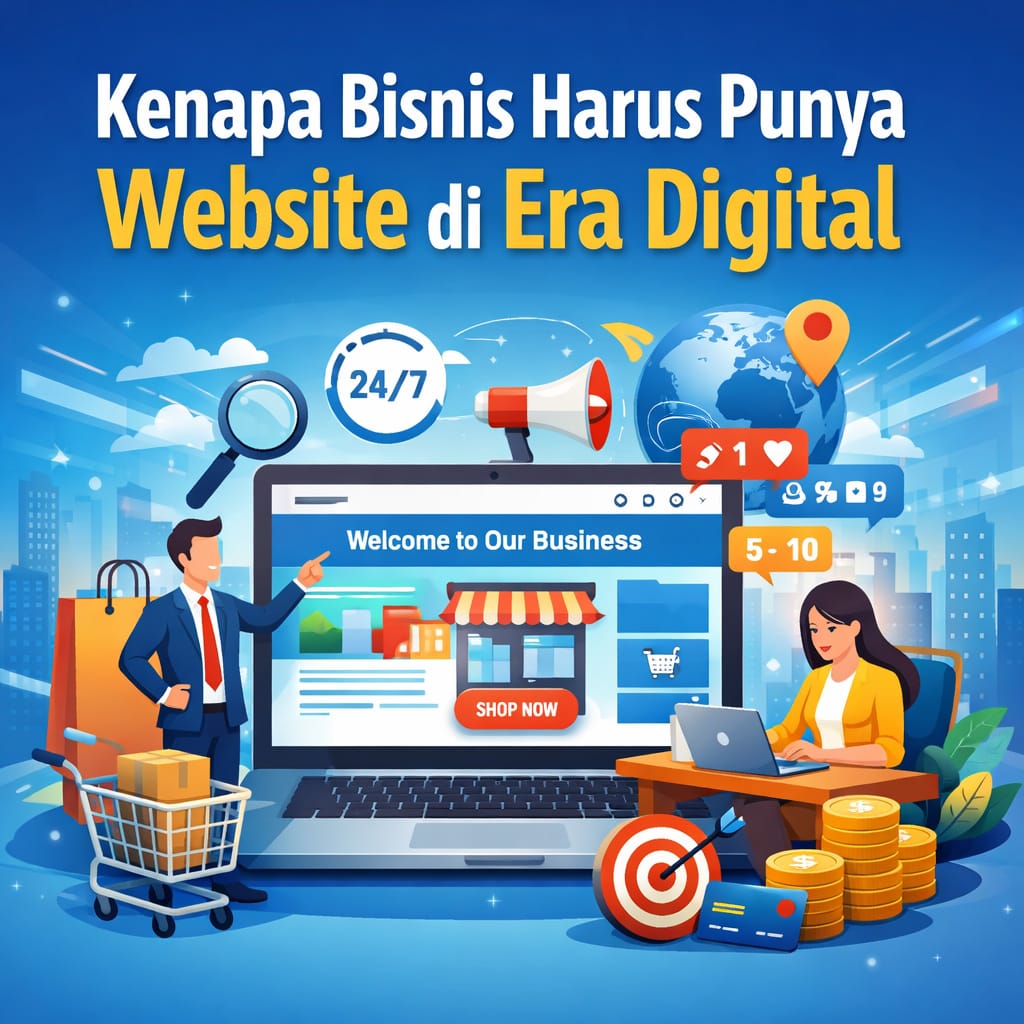kenapa bisnis harus punya website